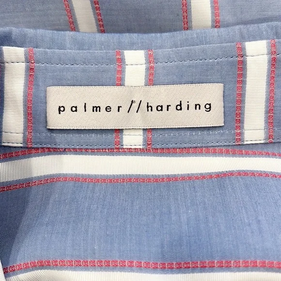Palmer//Harding Short Sleeve Striped Shirt